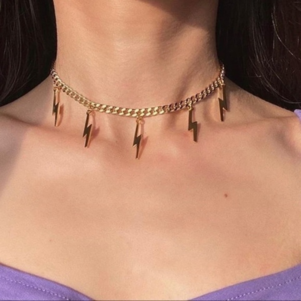 3/$30 💛 Lightning Bolt Choker
